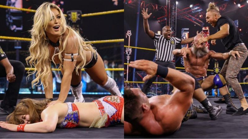 WWE NXT के इस हफ्ते के शो के दौरान कुछ अच्छे मैच देखने को मिले