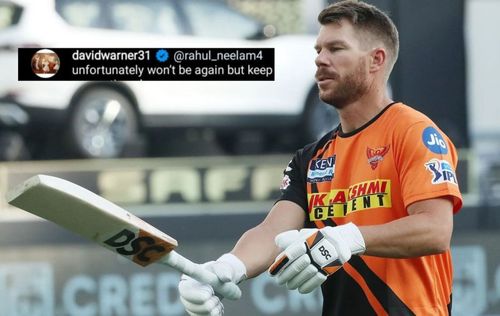 IPL 2021: David Warner's comment has sparked speculation about his future with SRH.