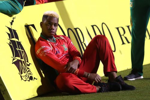 Shimron Hetmyer snapped during the 2019 Hero Caribbean Premier League (CPL).