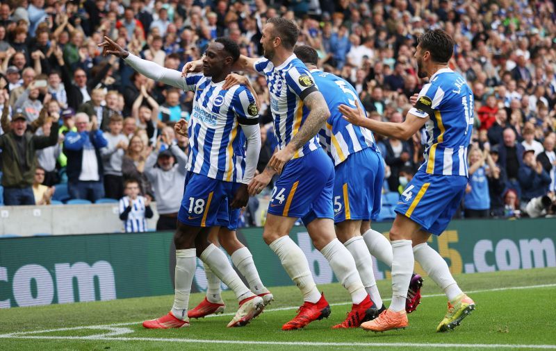 Brighton occupy the sixth spot in the Premier League table.