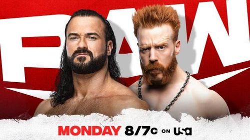 Sheamus and Drew McIntyre will face off in a #1 contender's match on RAW