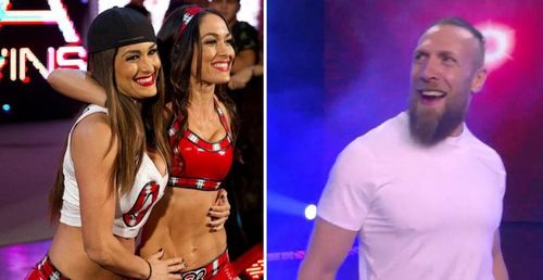 The Bella Twins have reacted to Daniel Bryan's AEW debut at All Out