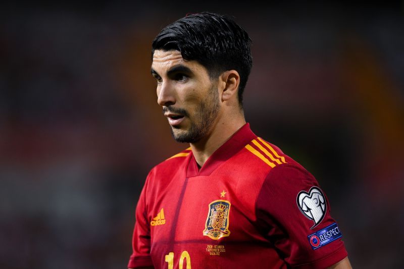 Soler in action for Spain against Georgia
