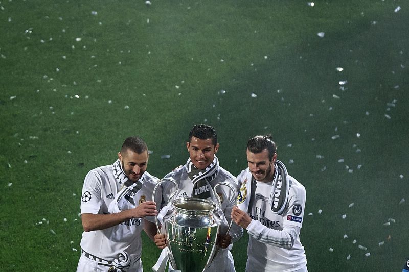 The stunning trio of Ronaldo, Bale and Benzema