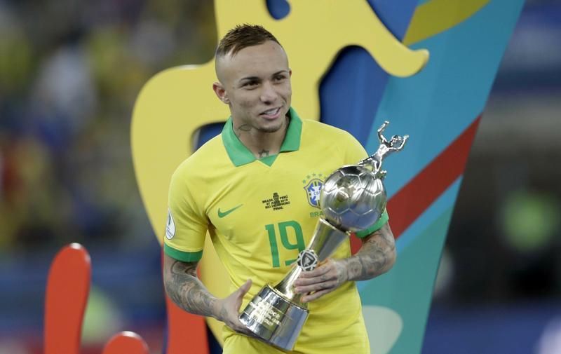 Everton won the Copa America 2019 finals for Brazil with a brace