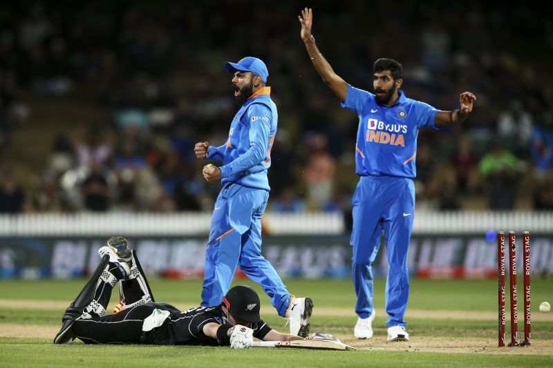 Virat Kohli led India as they annihilated New Zealand
