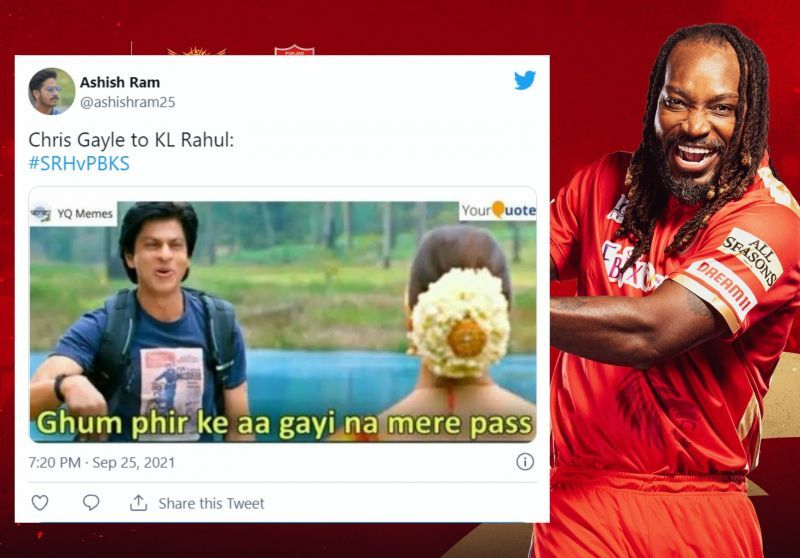 Twitter reactions to match 37 of IPL 2021