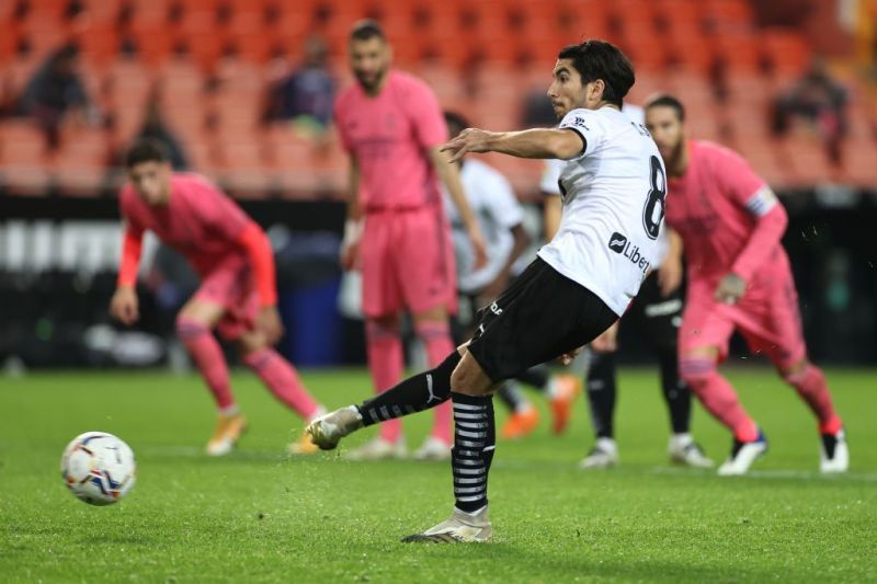 Carlos Soler scored a hat-trick on Real Madrid&#039;s last visit to the Mestalla.