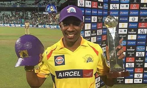 Dwayne Bravo has two Purple Caps under his belt