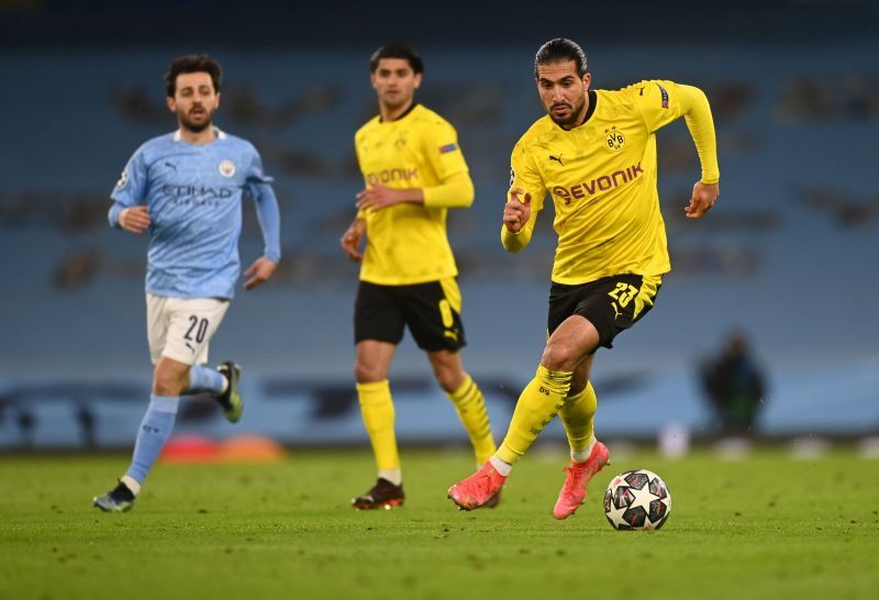 Emre Can - Manchester City vs Borussia Dortmund - UEFA Champions League Quarter Final: Leg One