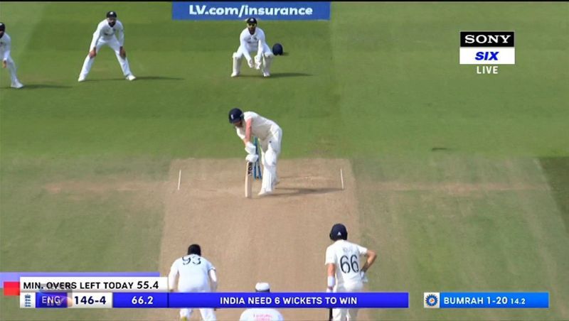 Jasprit Bumrah cleans up Ollie Pope