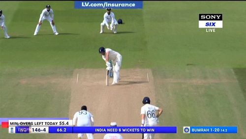 Jasprit Bumrah cleans up Ollie Pope