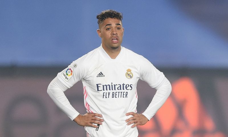 Mariano has scored only 11 times in 62 games for Real Madrid.