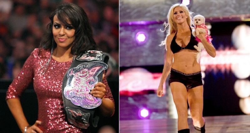 There are a number of female wrestlers who were able to wrestle under their given names in WWE