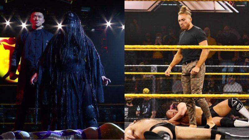 WWE NXT के एपिसोड के दौरान कुछ रोचक चीजें देखने को मिलीं।