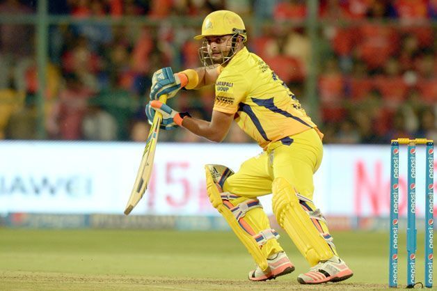 Suresh Raina played an attacking knock of 62 against RCB in IPL 2015