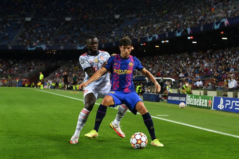 Sergi Roberto struggled at right-back during Barcelona's loss to Bayern Munich