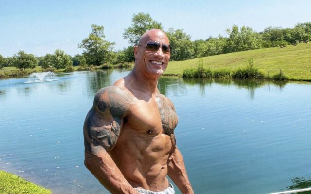The Rock reached out to his doppelganger Eric Fields