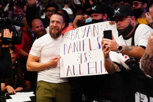 Bryan Danielson is All Elite. Photograph courtesy All Elite Wrestling.