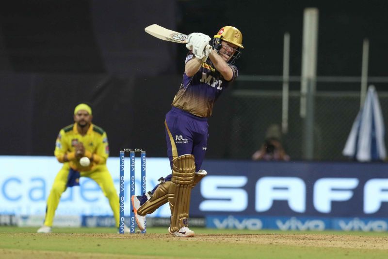 Eoin Morgan has lost twice against CSK as the captain of KKR (Image Courtesy: IPLT20.com)