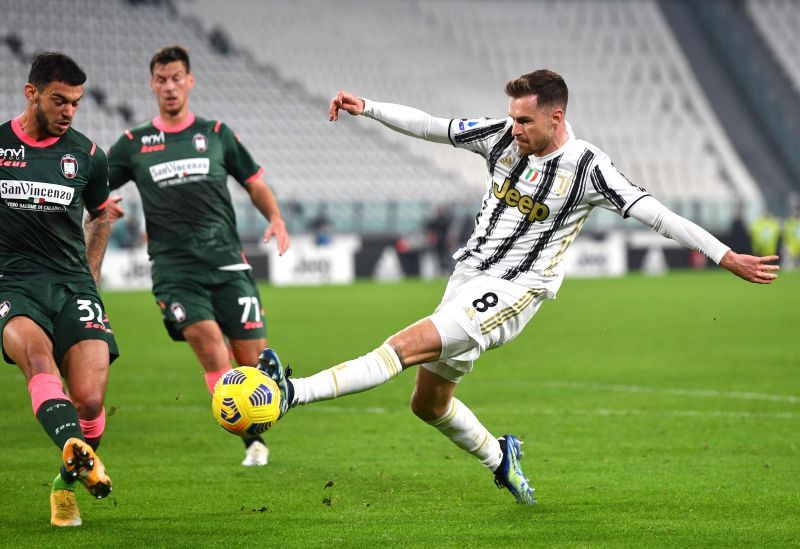 Aaron Ramsey - Juventus vs FC Crotone - Serie A