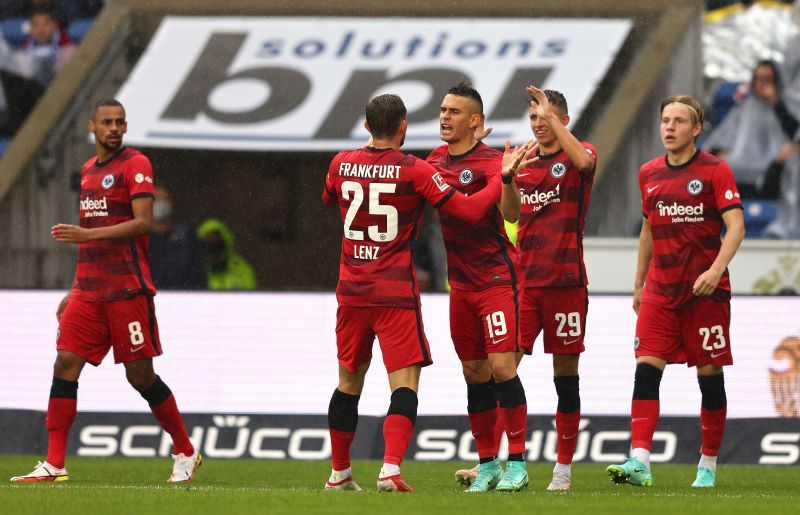 Stuttgart take on Eintracht Frankfurt in a Bundesliga game on Sunday