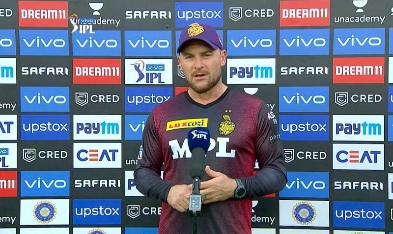 Kolkata Knight Riders (KKR) coach Brendon McCullum. Pic: IPLT20.COM