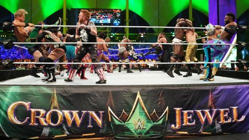 WWE Crown Jewel broadcast from Saudi Arabia