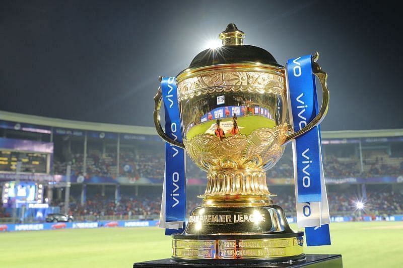 The Indian Premier League (IPL) trophy. Pic: IPLT20.COM