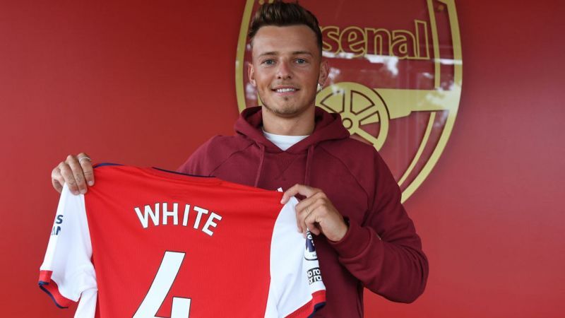 Ben White arrived at Arsenal for &pound;50 million.