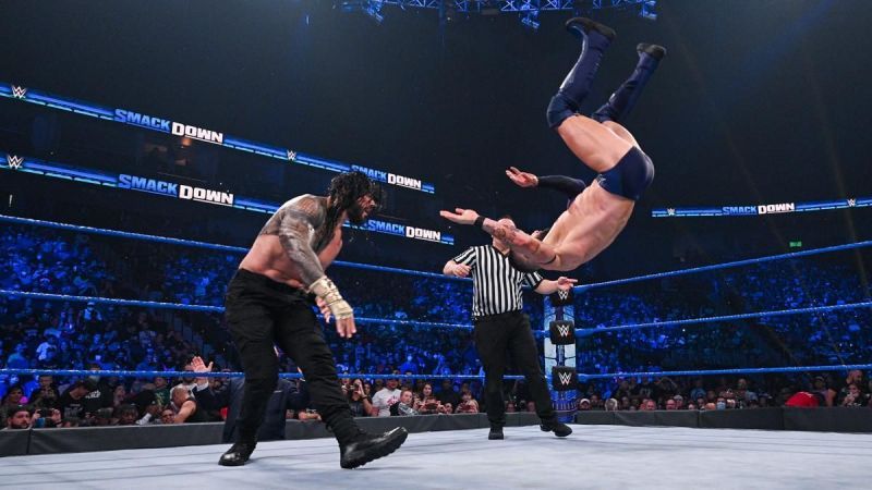 Roman Reigns defeated Finn Balor on SmackDown.