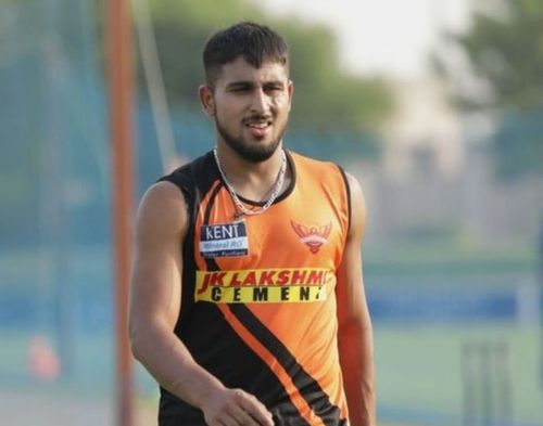 SRH medium-pacer Umran Malik. Pic: SRH