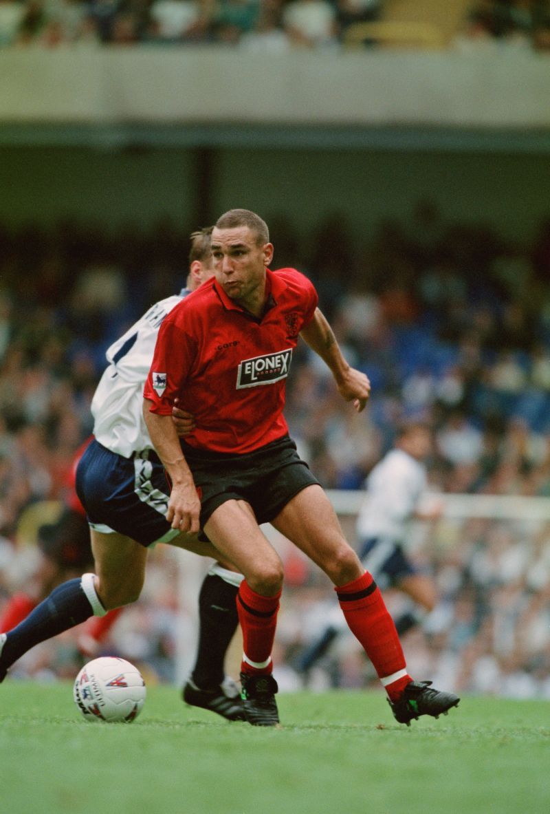 Vinnie Jones playing for Wimbledon