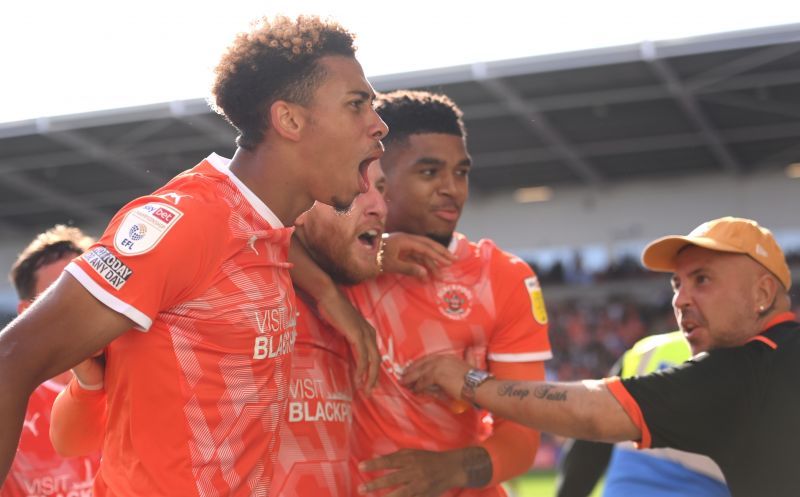 Blackpool are looking to continue their strong run of form