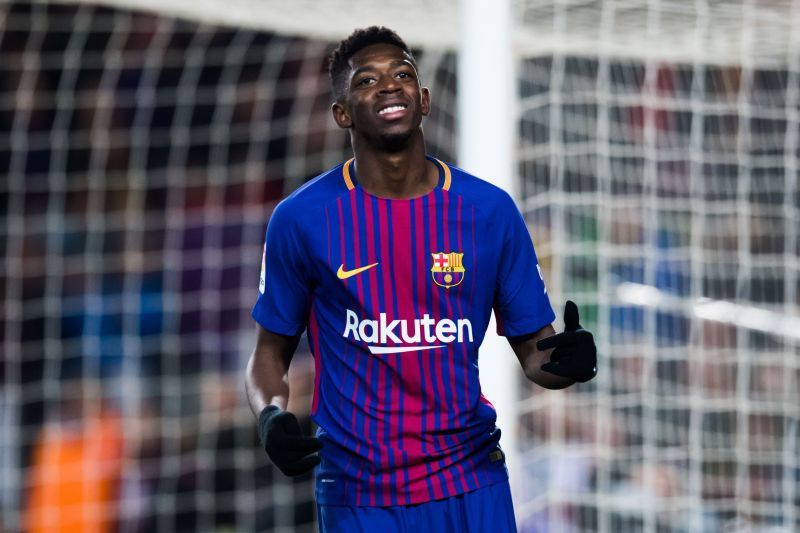 Barcelona are negotiating with Dembele over a new contract