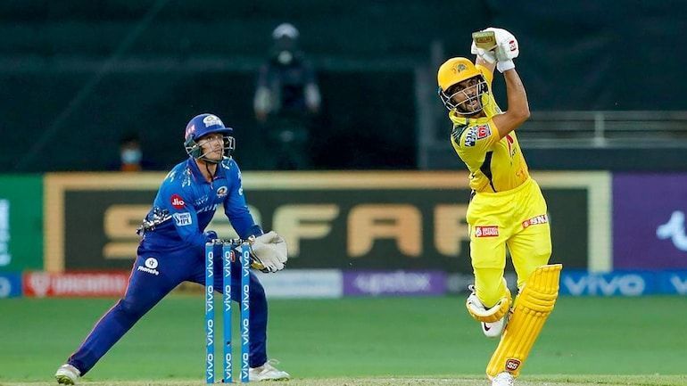 Ruturaj Gaikwad in action for CSK