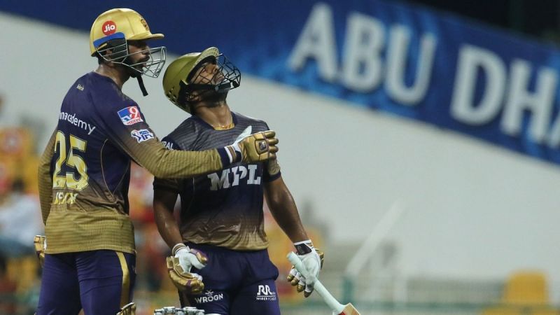Venkatesh Iyer and Rahul Tripathi have been in exceptional form for KKR since the IPL restarted.