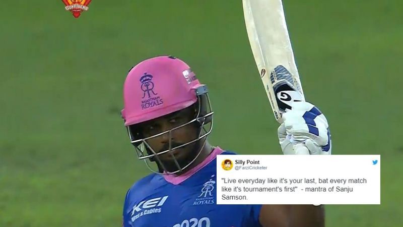 Twitter hails Sanju Samson for sizzling 82