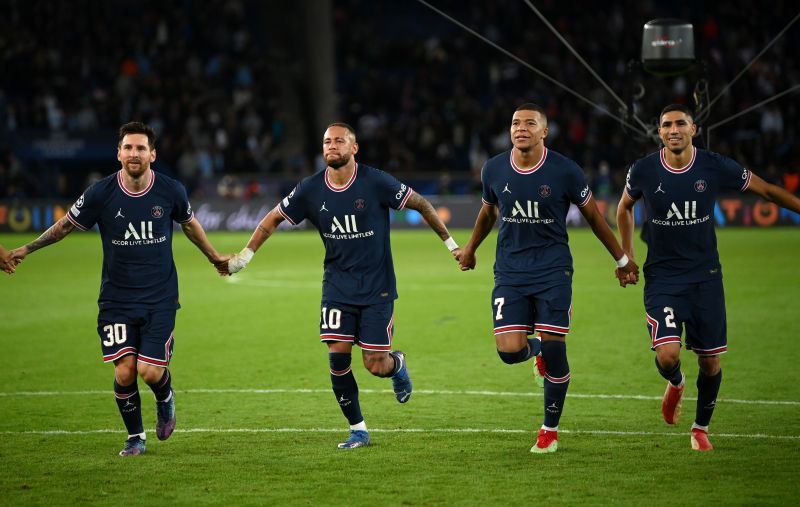 PSG defeated Manchester City 2-0 in their UEFA Champions League Group A tie