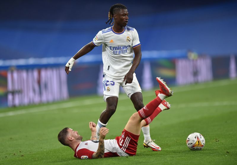 Eduardo Camavinga scored on his Real Madrid debut.