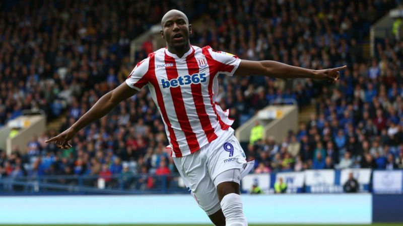 Afobe moved to Stoke in the 2018 transfer window