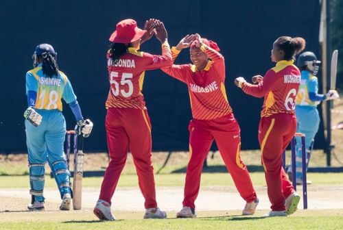 Zimbabwe Women's Cricket Team( Image Courtesy ICC)