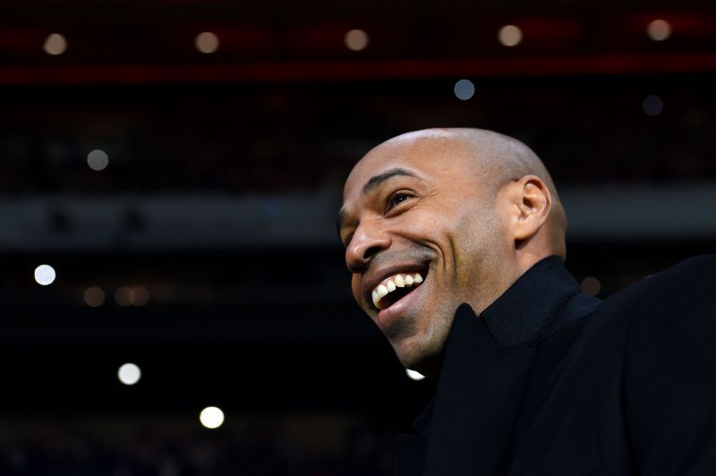 Arsenal legend Thierry Henry. (Photo by Denis Doyle/Getty Images)