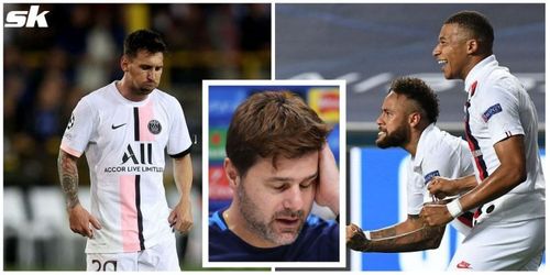 All isn't well between Lionel Messi and PSG boss Mauricio Pochettino at the moment