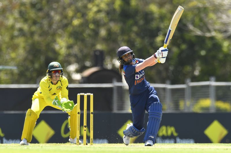 Mithali Raj in action during the first ODI of the India Women vs Australia Women series