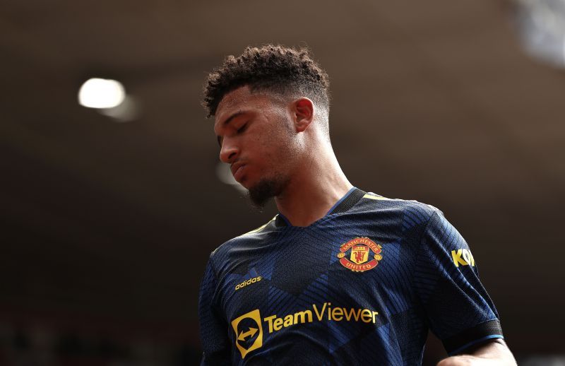 Manchester United winger Jadon Sancho.