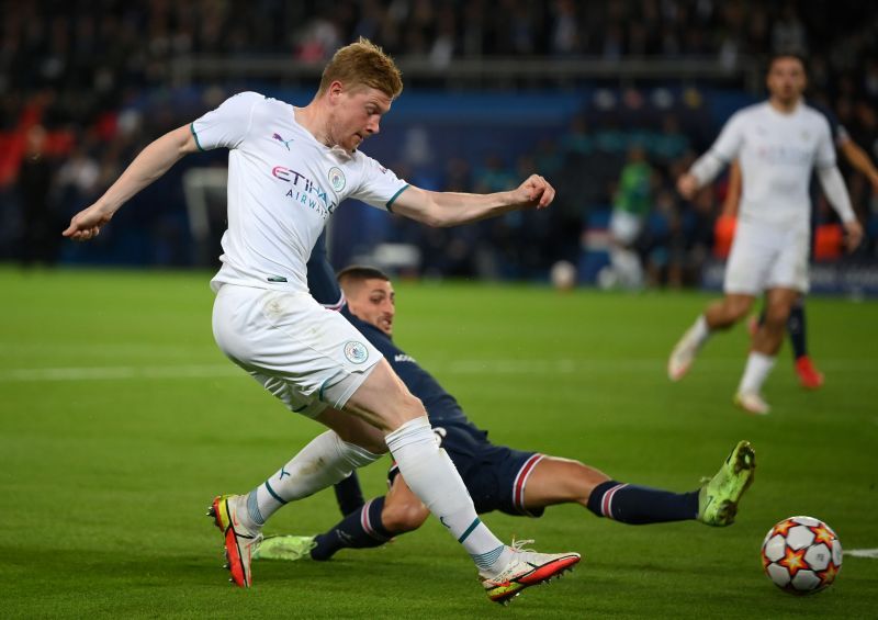 De Bruyne endured a frustrating outing in the City midfield.