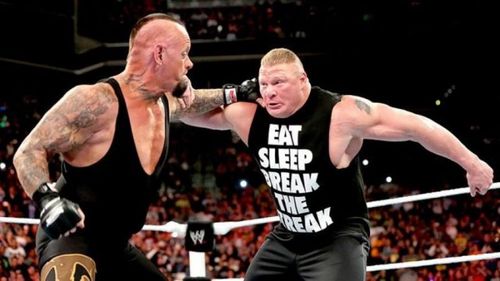 Brock Lesnar's had a number of great matches throughout his career