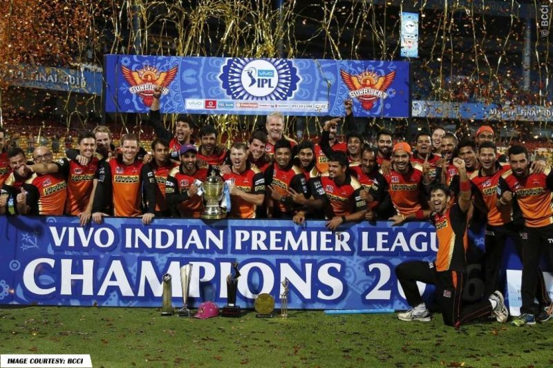 Sunrisers Hyderabad won the 2016 IPL edition. (Credits: Twitter)