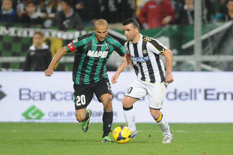 Antonio Di Natale in action for Udinese.
